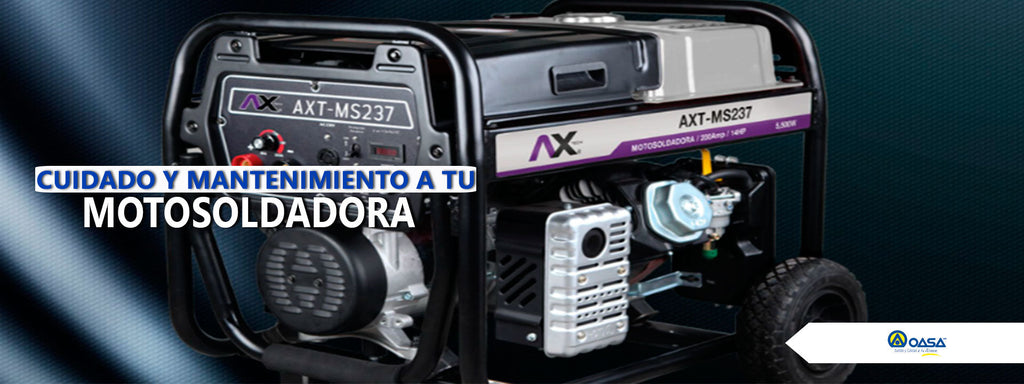 Cuidado y mantenimiento a tu motosoldadora